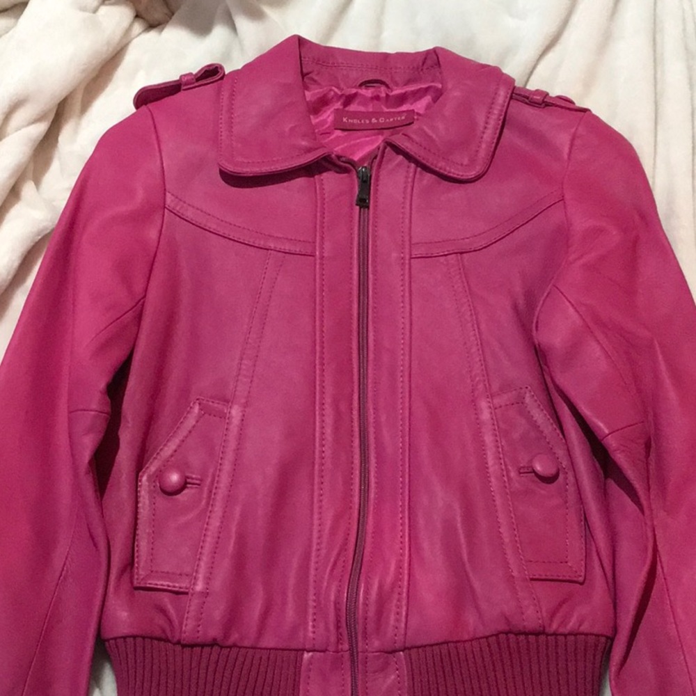 Brand New! Kindle & Carter Genuine Leather Jacket